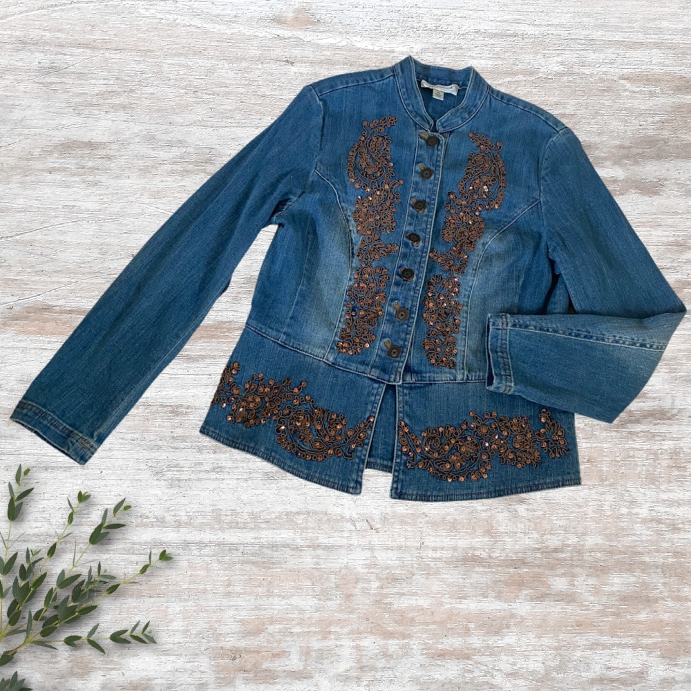 Coldwater Creek Jean Jacket